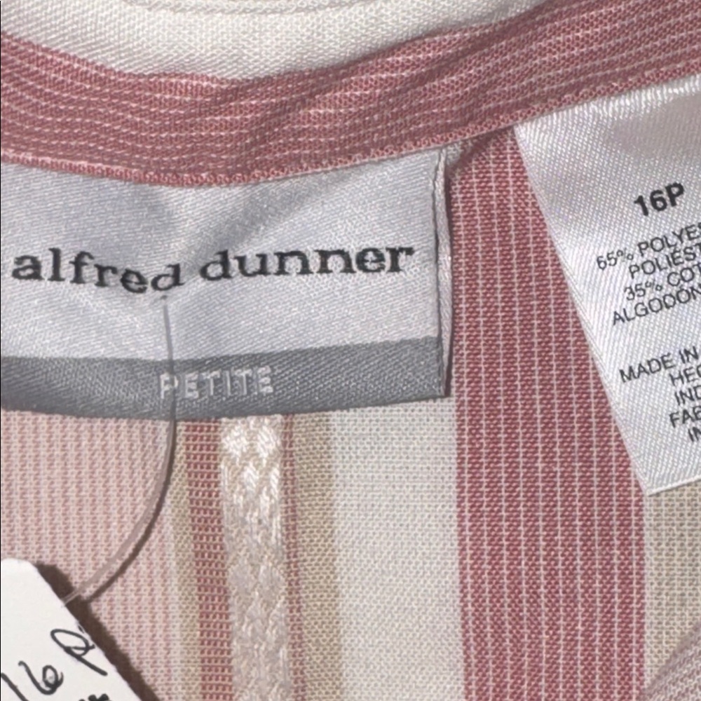 NWT‎ Alfred Dunner Women’s Button up Blouse - Picture 6 of 6